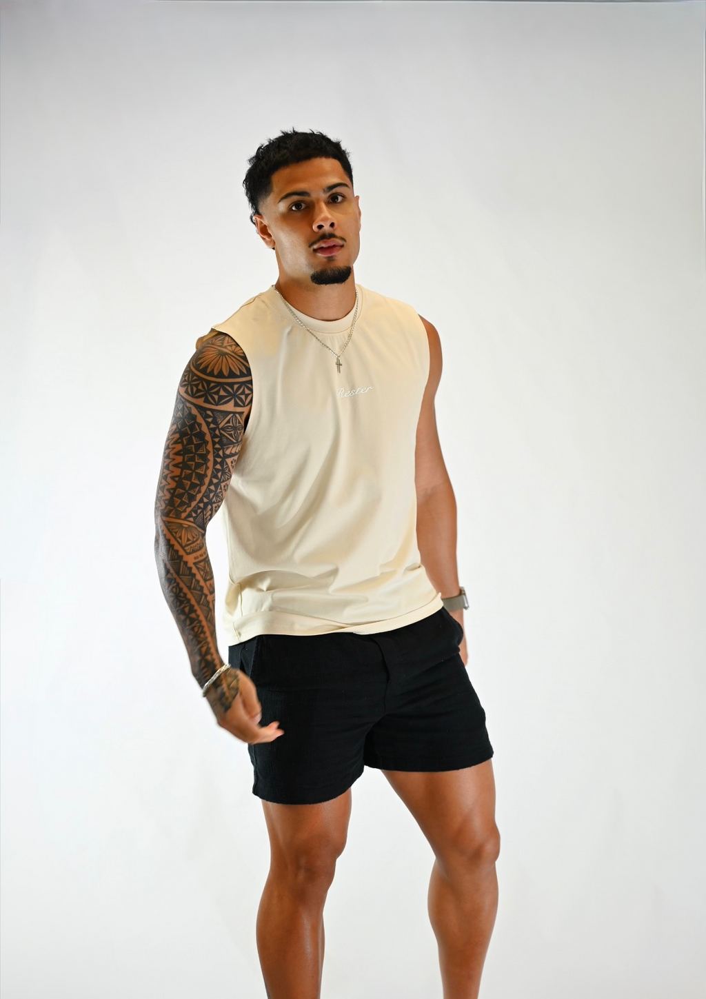 Staple Singlet - Cream