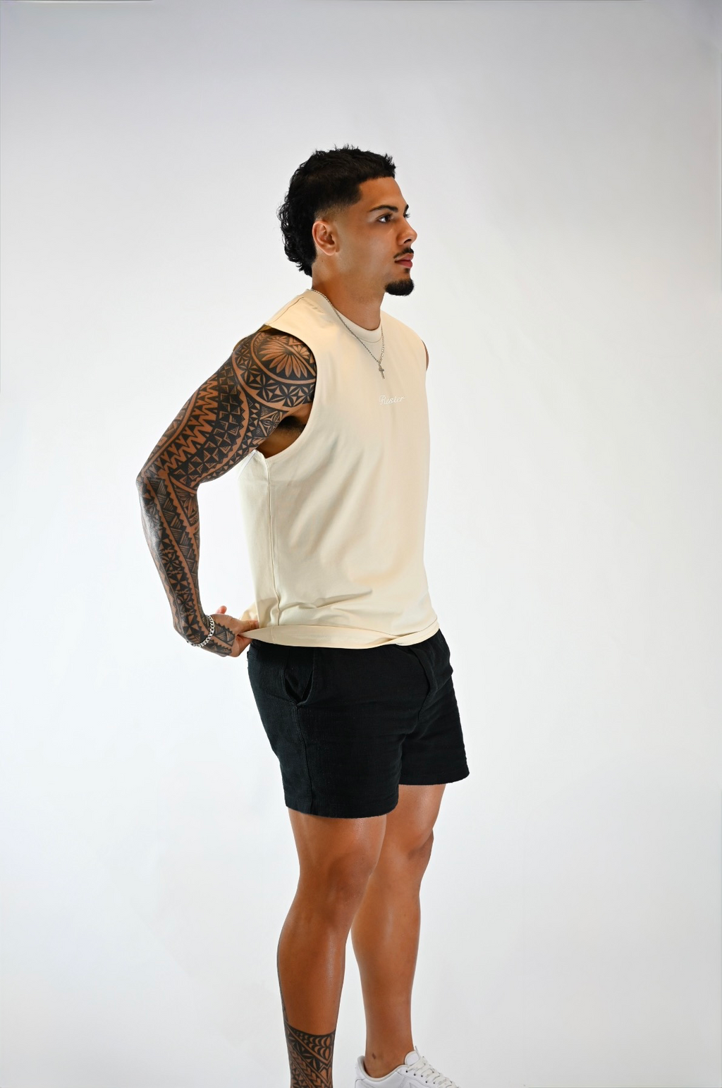 Staple Singlet - Cream