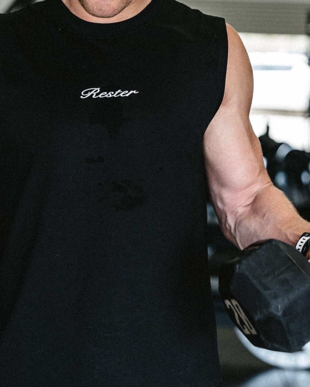 Staple Singlet - Black