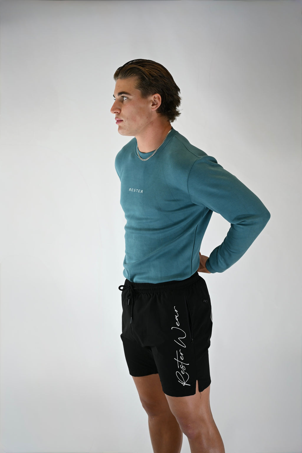 Rester Sweater - Aqua