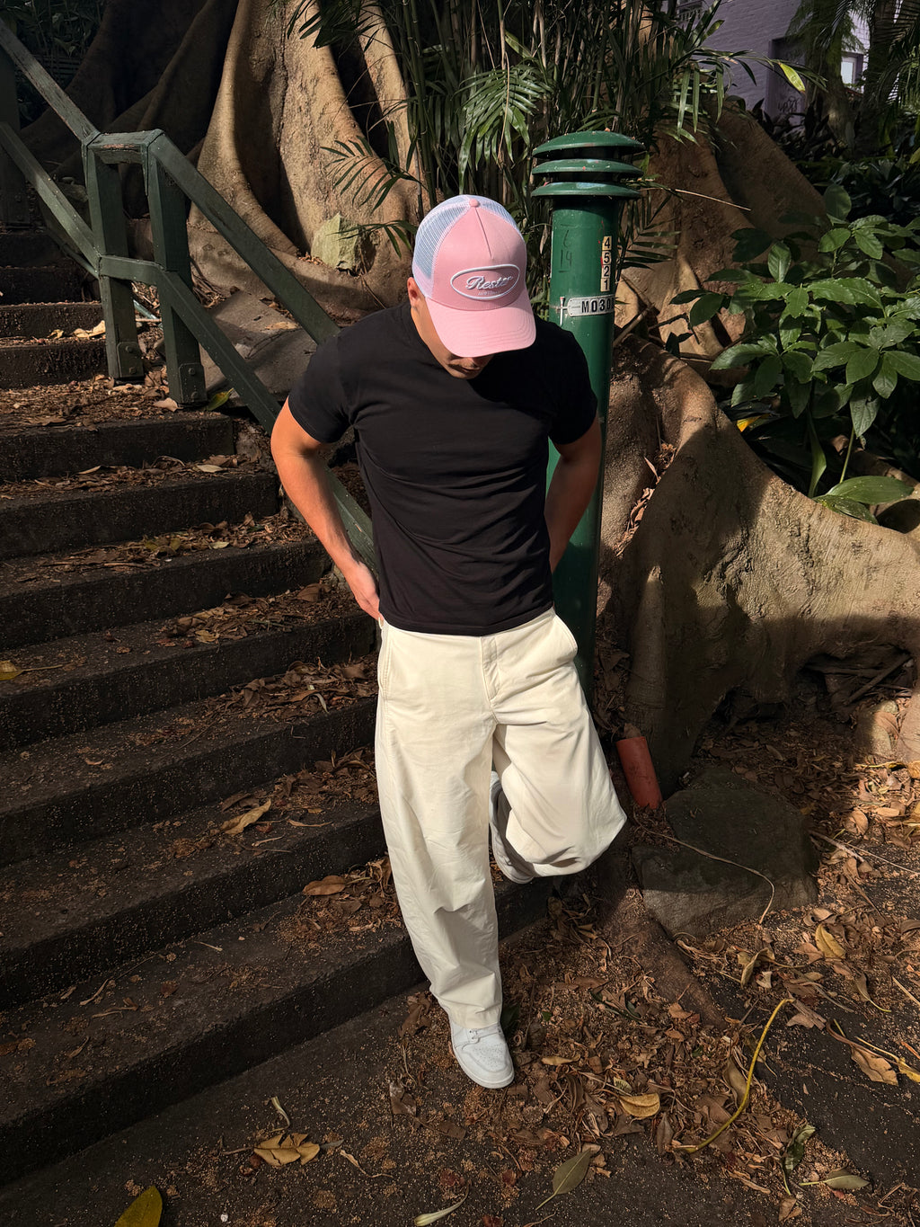 R1 Trucker Hat — Pink