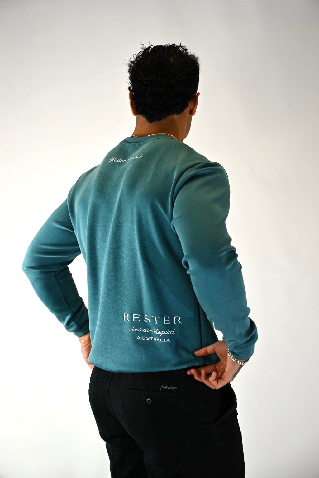 Rester Sweater - Aqua