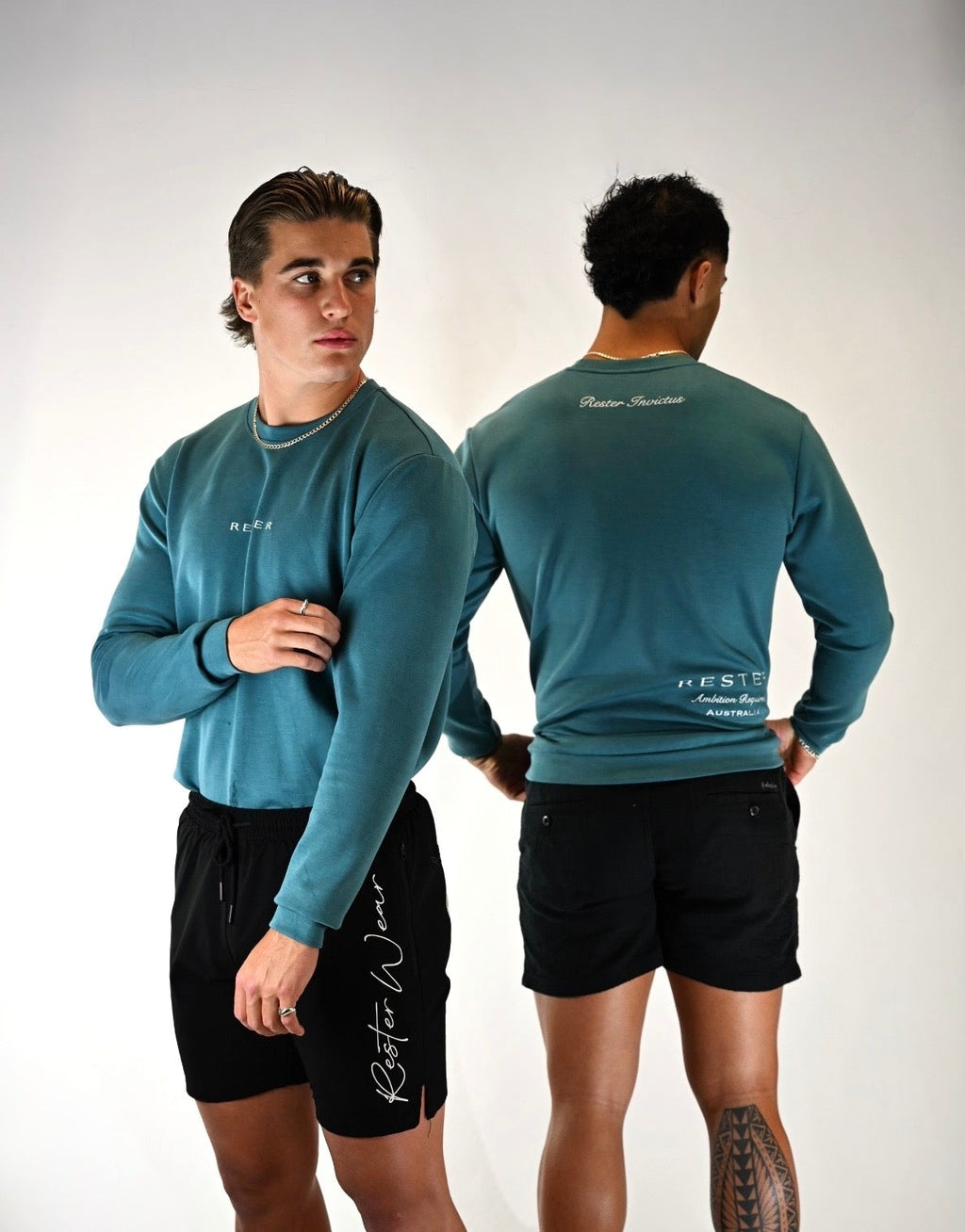 Rester Sweater - Aqua