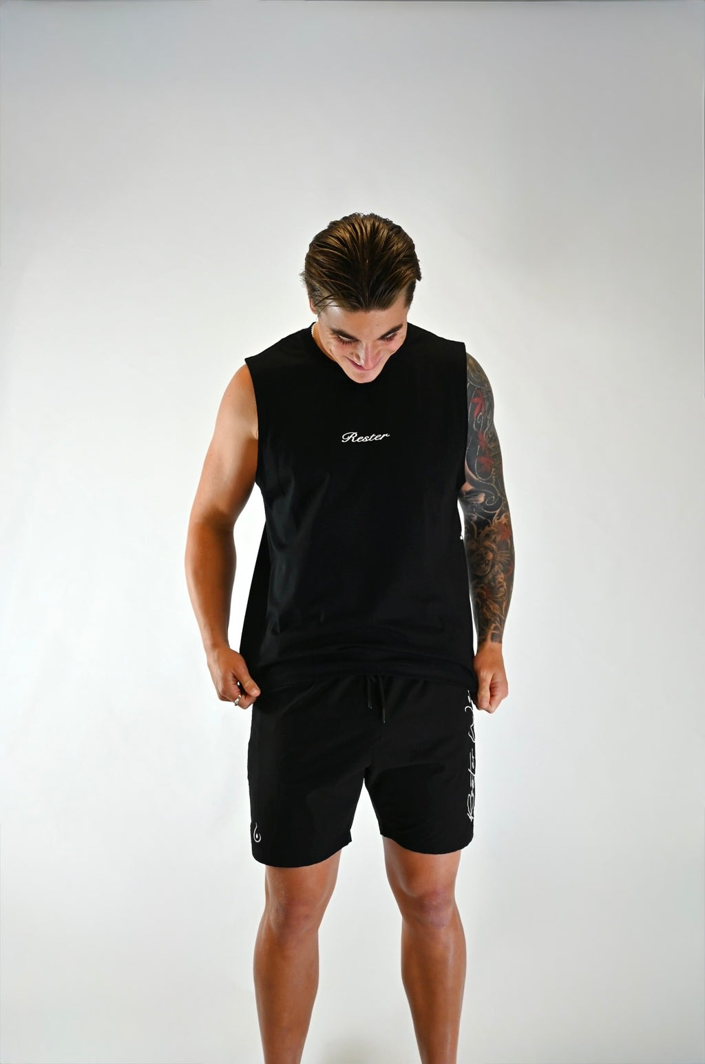 Staple Singlet - Black