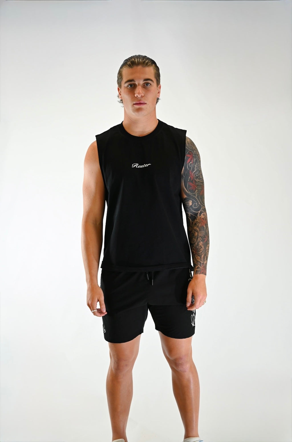 Staple Singlet - Black